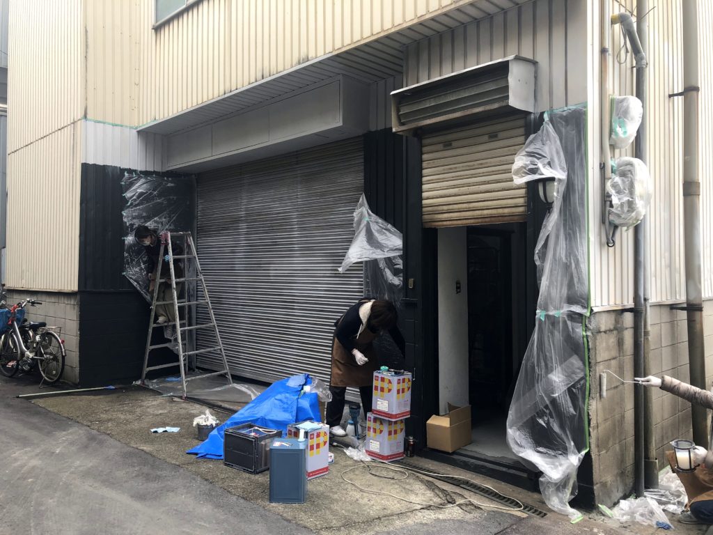 オフィスのdiy 実例集 その５ 外観 外壁の塗装からリノベーションまでをご紹介